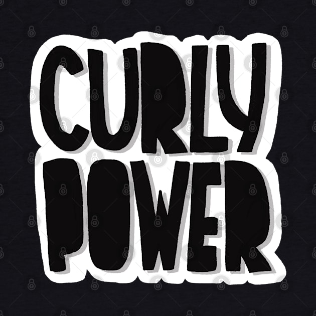 Curly power by SaraFuentesArt